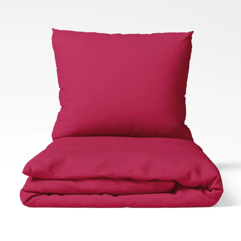 Pościel jersey 200x220 pościel polska bawełna bordo 18