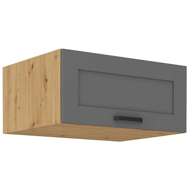 Szafka kuchenna górna 80 cm LUNA 80NAGU 36 1F DGAR mat