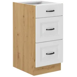 Szafka kuchenna dolna 40 cm STILO 40D 3S BB WHAR mat