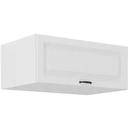 Szafka kuchenna górna 80 cm STILO 80NAGU 36 1F WHWH mat