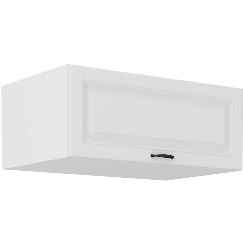 Szafka kuchenna górna 80 cm STILO 80NAGU 36 1F WHWH mat