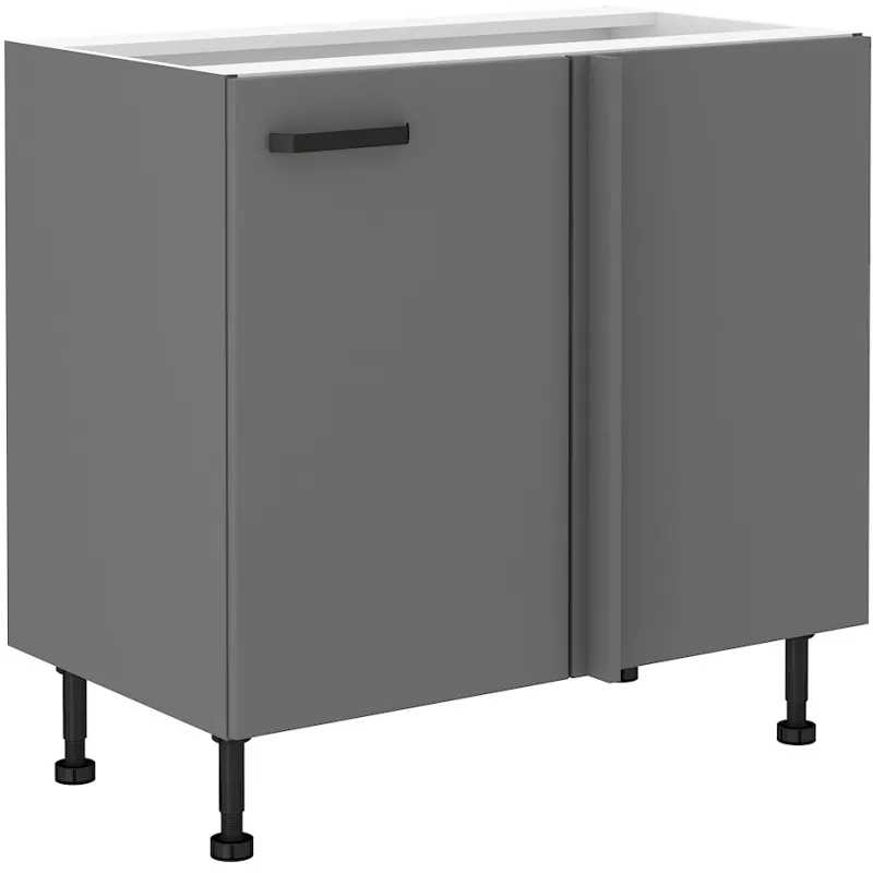 Szafka kuchenna dolna narożna dostawna 105 cm NESSA 105DN 1F BB