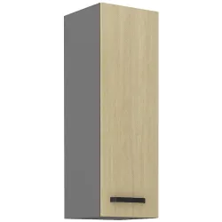Szafka kuchenna górna 30 cm szara SCANDI 30G 90 1F