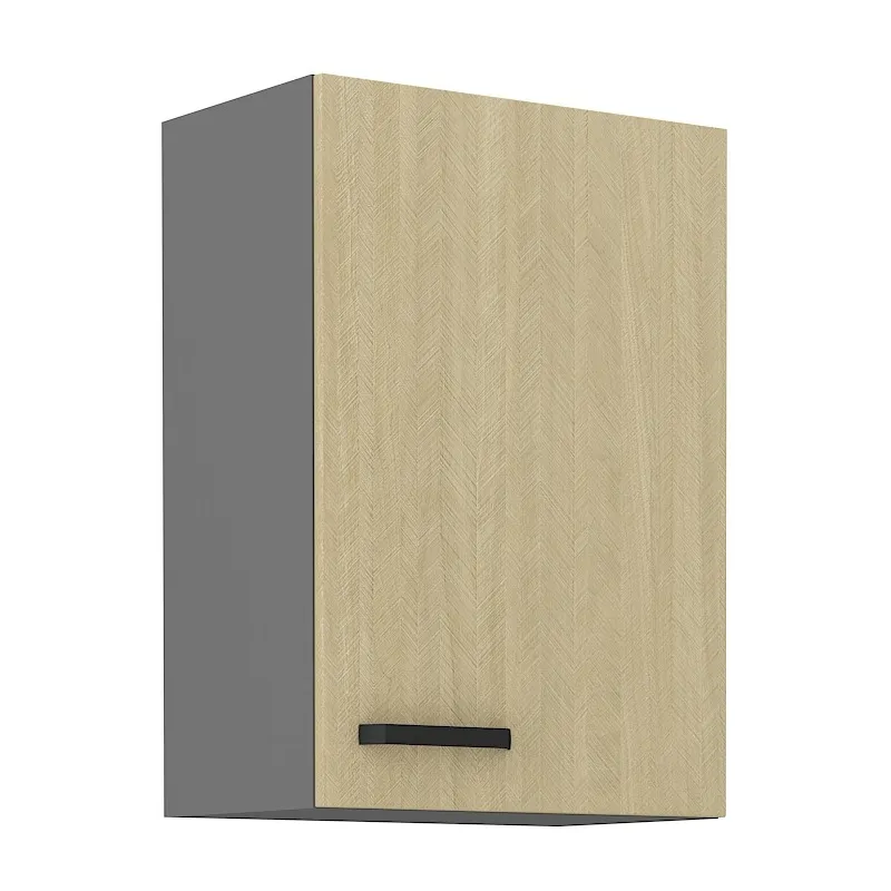 Szafka kuchenna górna 50 cm SCANDI 50G 72 1F szara