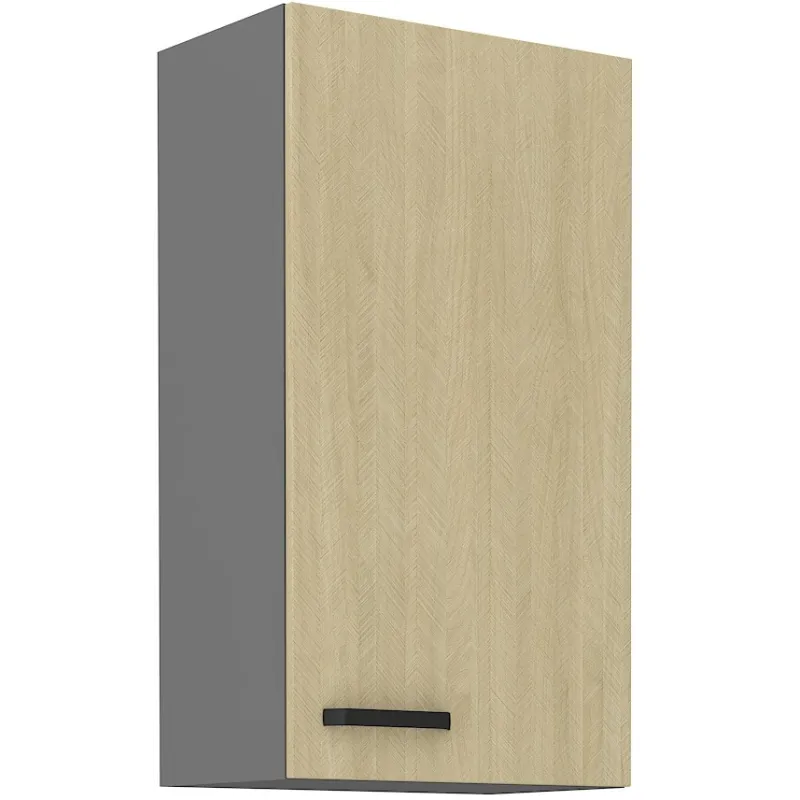 Szafka kuchenna górna 50 cm SCANDI 50G 90 1F szara