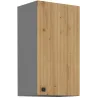 Szafka kuchenna górna 40 cm AVA MDF dąb artisan antracyt40G 72 1F