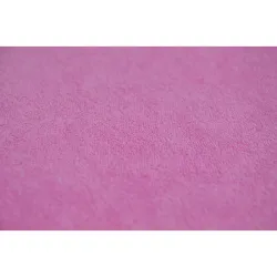  Pościel frotte gruba 200x220 3-częściowa różowa