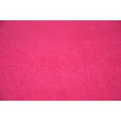  Pościel frotte gruba 140x200 2-częściowa różowa malina