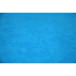  Pościel frotte gruba 160x200 3-częściowa niebieska morska
