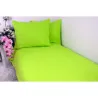  Pościel frotte gruba 200x220 3-częściowa zielona limonka