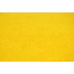  Pościel frotte gruba 180x200 3-częściowa żółta