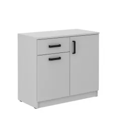 Komoda Malta 820 2F1S szara LGLG 42x80cm