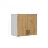 Szafka górna wisząca Malta 104 2F dąb artisan-szara ARLG 44x80cm