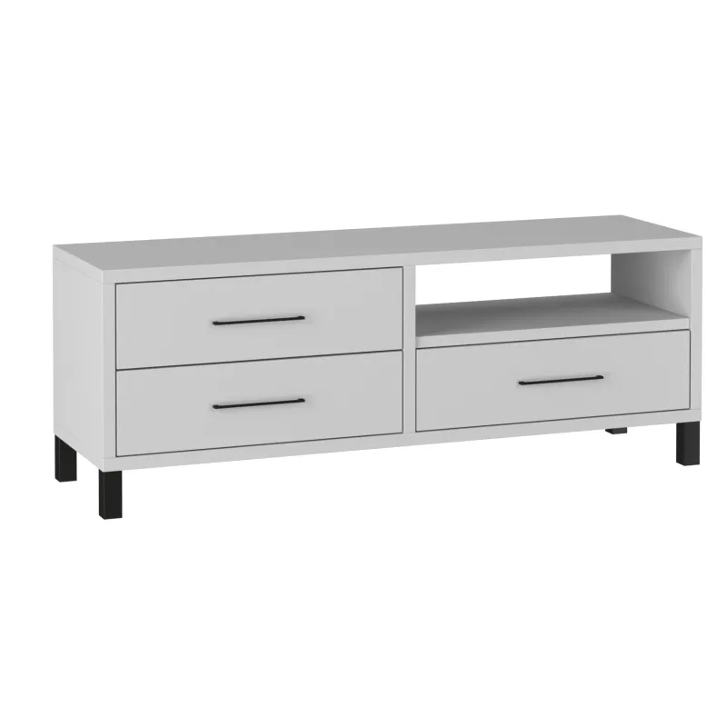 Komoda RTV Roma 137 3S szara jasna 40x137cm
