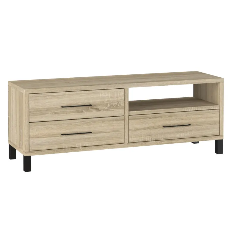 Komoda RTV Roma 137 3S dąb sonoma 40x137cm