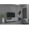 Komoda RTV Roma 137 3S szara jasna 40x137cm