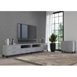 Komoda RTV Roma 274 szara jasna 40x276cm