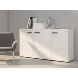 Komoda Rumba 3F WH22 biała 40x149cm
