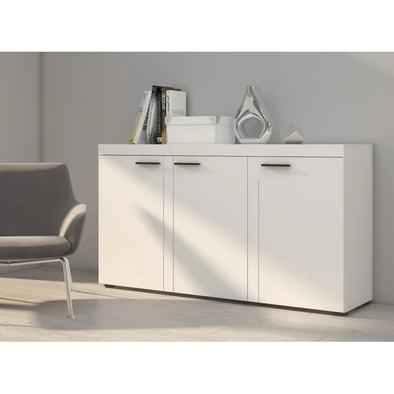 Komoda Rumba 3F WH22 biała 40x149cm