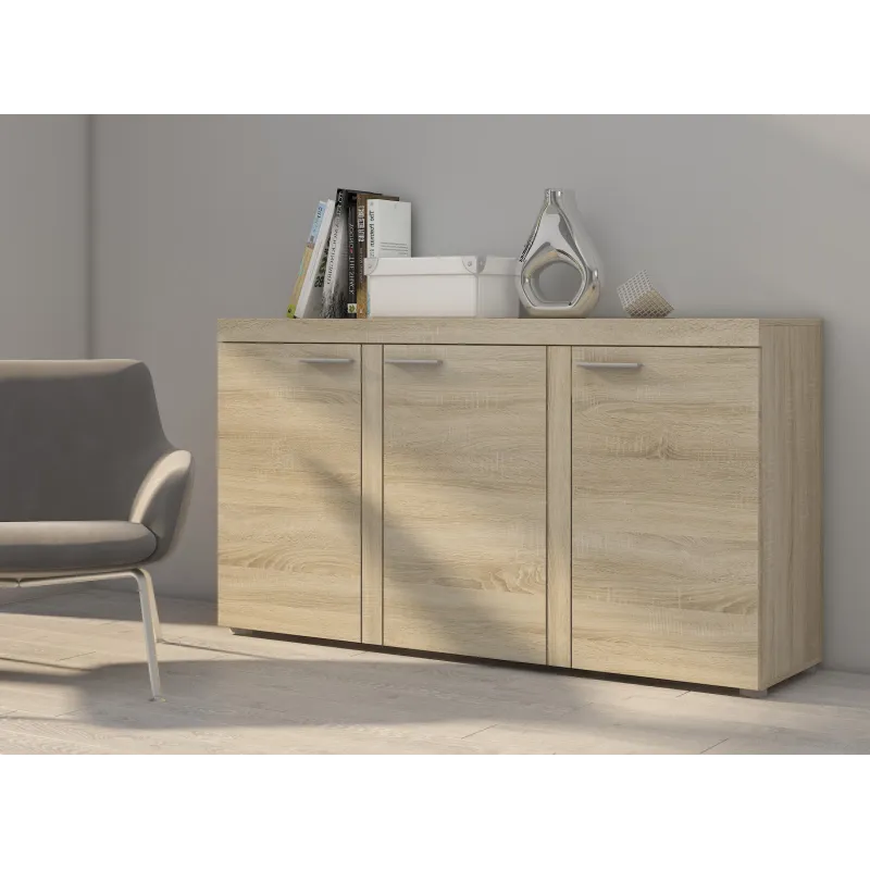 Komoda Rumba 3F SO22 dąb sonoma 40x149cm