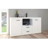 Komoda Rumba 2F2S WH20 biała 40x157cm