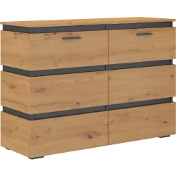 Komoda Faro 2D AR22 dąb artisan - matera 40x120cm