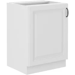 Szafka kuchenna dolna 60 cm STILO 60D 1F BB WHWH biała MAT