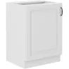 Szafka kuchenna dolna 60 cm STILO 60D 1F BB WHWH biała MAT