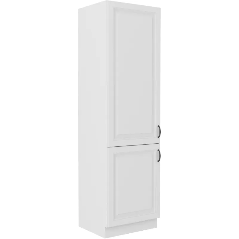 Szafka kuchenna dolna 60 cm słupek STILO 60DK 210 2F WHWH biała MAT