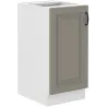 Szafka kuchenna dolna 40 cm STILO 40D 1F BB Cargo CGWH mat