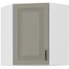 Szafka kuchenna górna narożna STILO 58x58 GN 72 1F CGWH mat