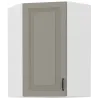 Szafka kuchenna górna narożna STILO 58x58 GN 90 1F CGWH mat