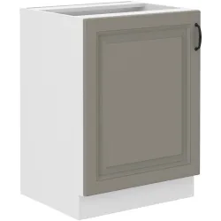Szafka kuchenna dolna 60 cm STILO 60D 1F BB CGWH mat