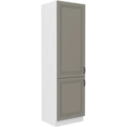 Szafka kuchenna dolna 60 cm słupek STILO 60DK 210 2F CGWH mat