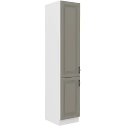 Szafka kuchenna dolna 40 cm słupek STILO 40DK 210 2F CGWH mat