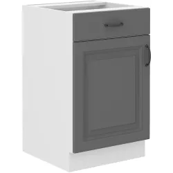 Szafka kuchenna dolna 50 cm STILO 50D 1F1S BB Cargo DGWH szara mat