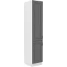 Szafka kuchenna dolna 40 cm słupek STILO 40DK 210 2F DGWH mat