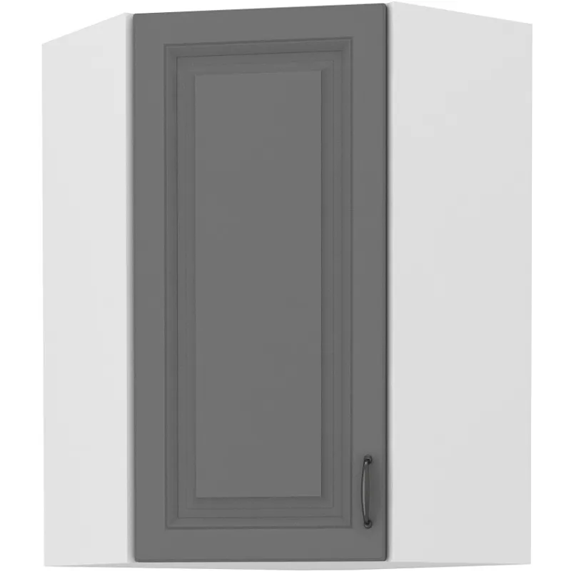 Szafka kuchenna górna narożna STILO 58x58 GN 90 1F DGWH mat