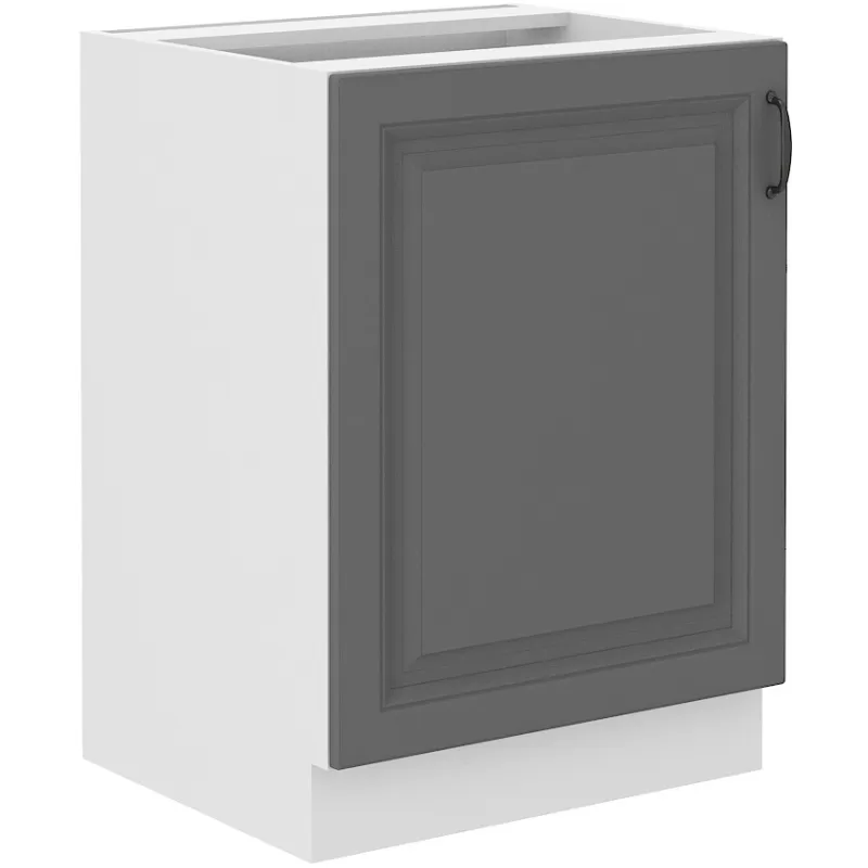 Szafka kuchenna dolna 60 cm STILO 60D 1F BB DGWH mat
