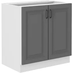 Szafka kuchenna dolna STILO 80D 2F BB DGWH mat