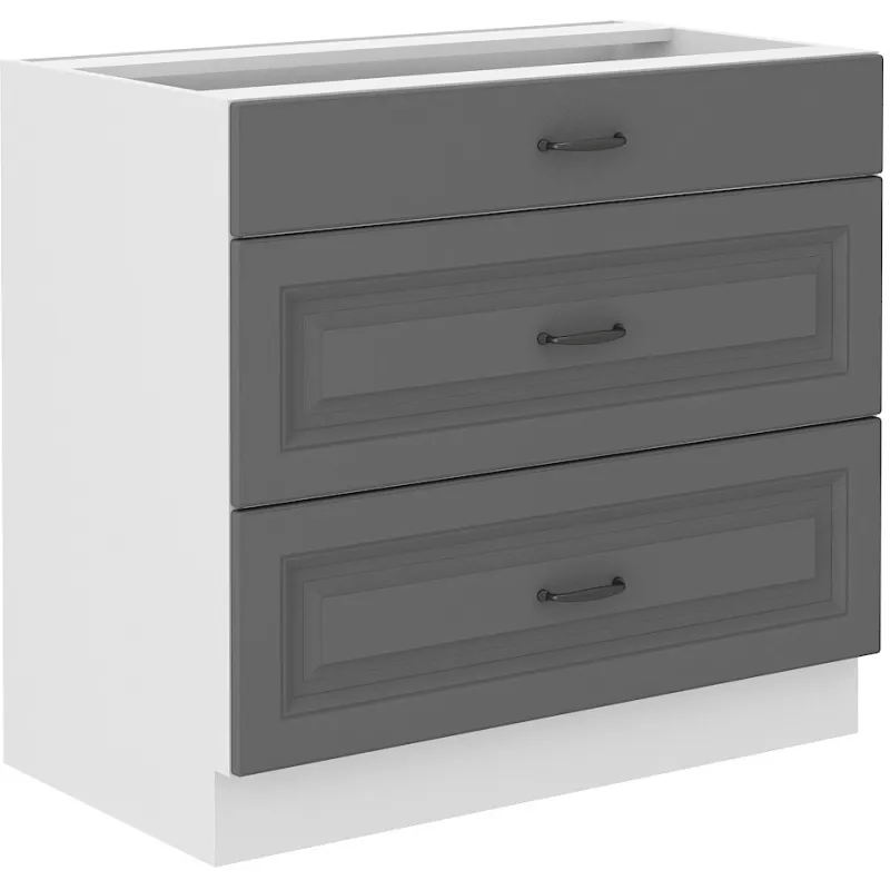 Szafka kuchenna dolna STILO 80D 3S BB DGWH mat