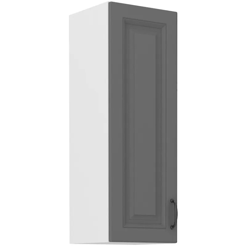 Szafka kuchenna górna 30 cm szara STILO 30G 90 1F DGWH