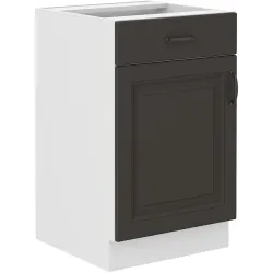 Szafka kuchenna dolna 50 cm STILO 50D 1F1S BB Cargo GWH grafit mat