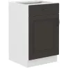 Szafka kuchenna dolna 50 cm STILO 50D 1F1S BB Cargo GWH grafit mat