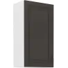 Szafka kuchenna górna 50 cm STILO 50G 90 1F GWH grafit mat