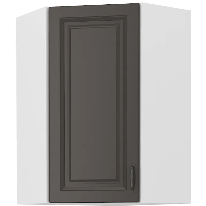 Szafka kuchenna górna narożna STILO 58x58 GN 90 1F GWH mat