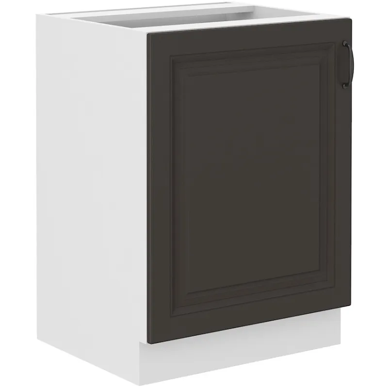 Szafka kuchenna dolna 60 cm STILO 60D 1F BB GWH mat