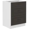 Szafka kuchenna dolna 60 cm STILO 60D 3S BB GWH mat