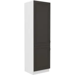 Szafka kuchenna dolna 60 cm słupek STILO 60DK 210 2F GWH mat