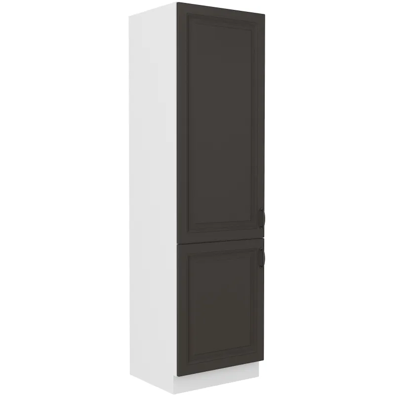 Szafka kuchenna dolna 60 cm słupek STILO 60LO 210 2F GWH mat